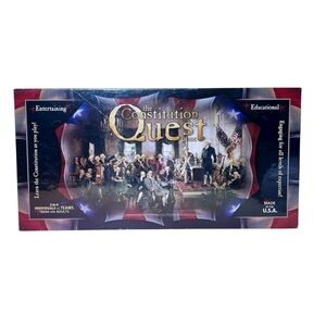 Constitution Quest Game New Sealed Educational Board Game US Constitution Trivia